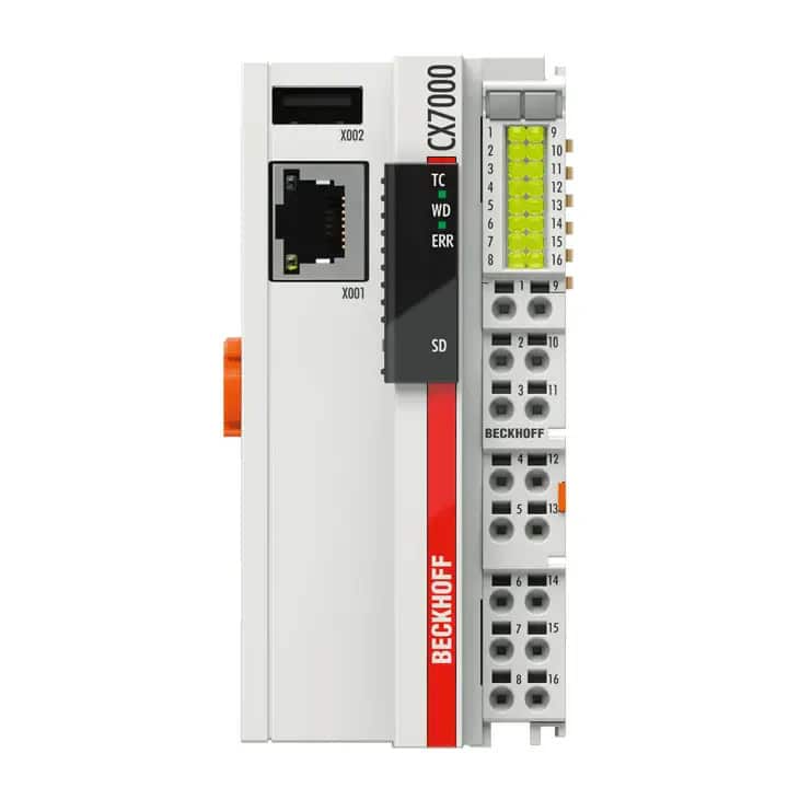 ⚡Beckhoff CX7000 Standard-DIN Rail Industrial PC with int. I/Os - Art.No. 214993