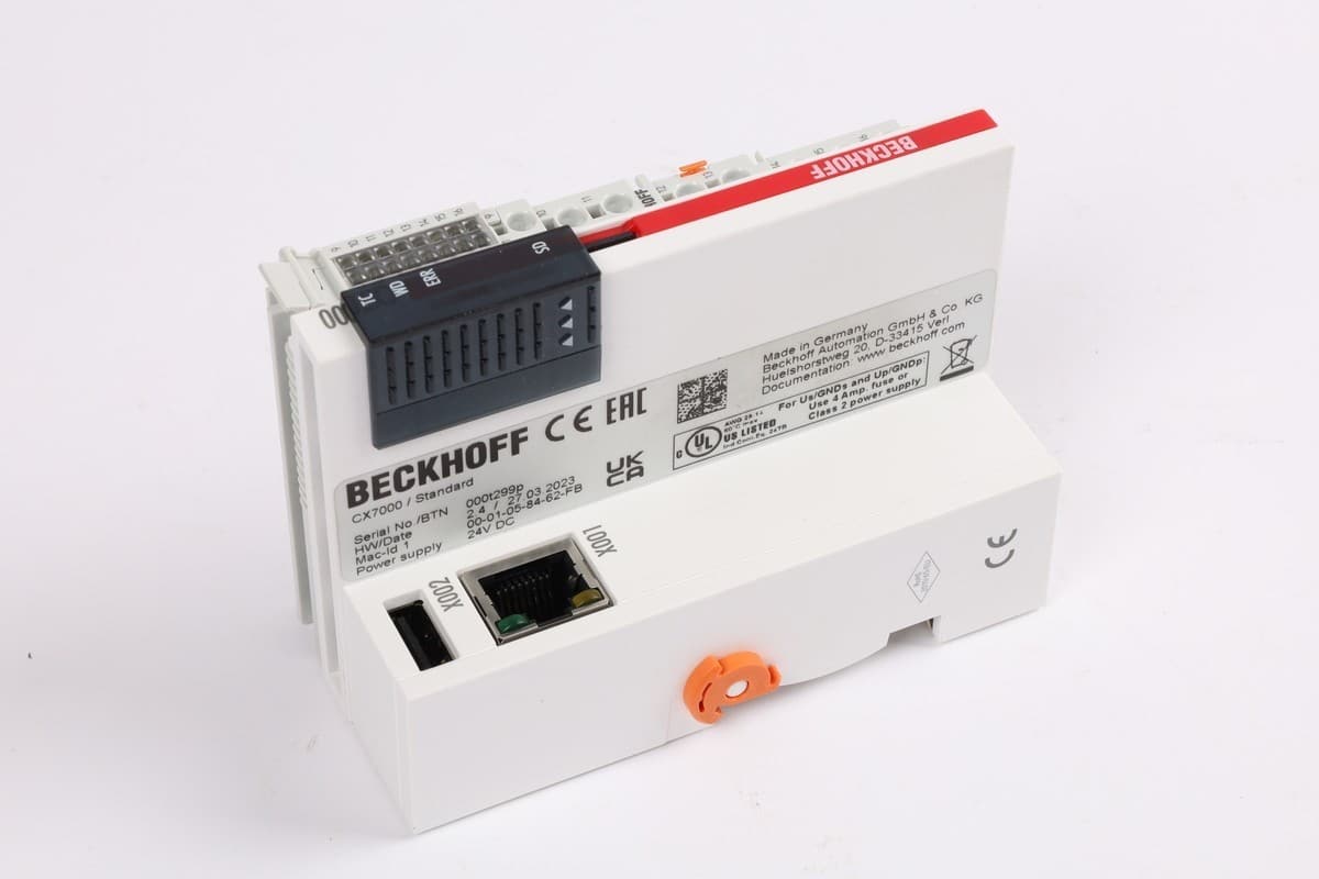 ⚡Beckhoff CX7000 Standard-DIN Rail Industrial PC with int. I/Os - Art.No. 214993 – Bild 2