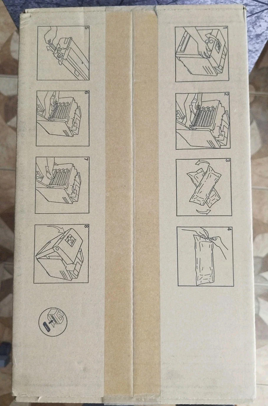 4x Original dell Toner PF030 3110cn/3115cn - CT350452-53-54-55 - CMYK Set – Bild 4