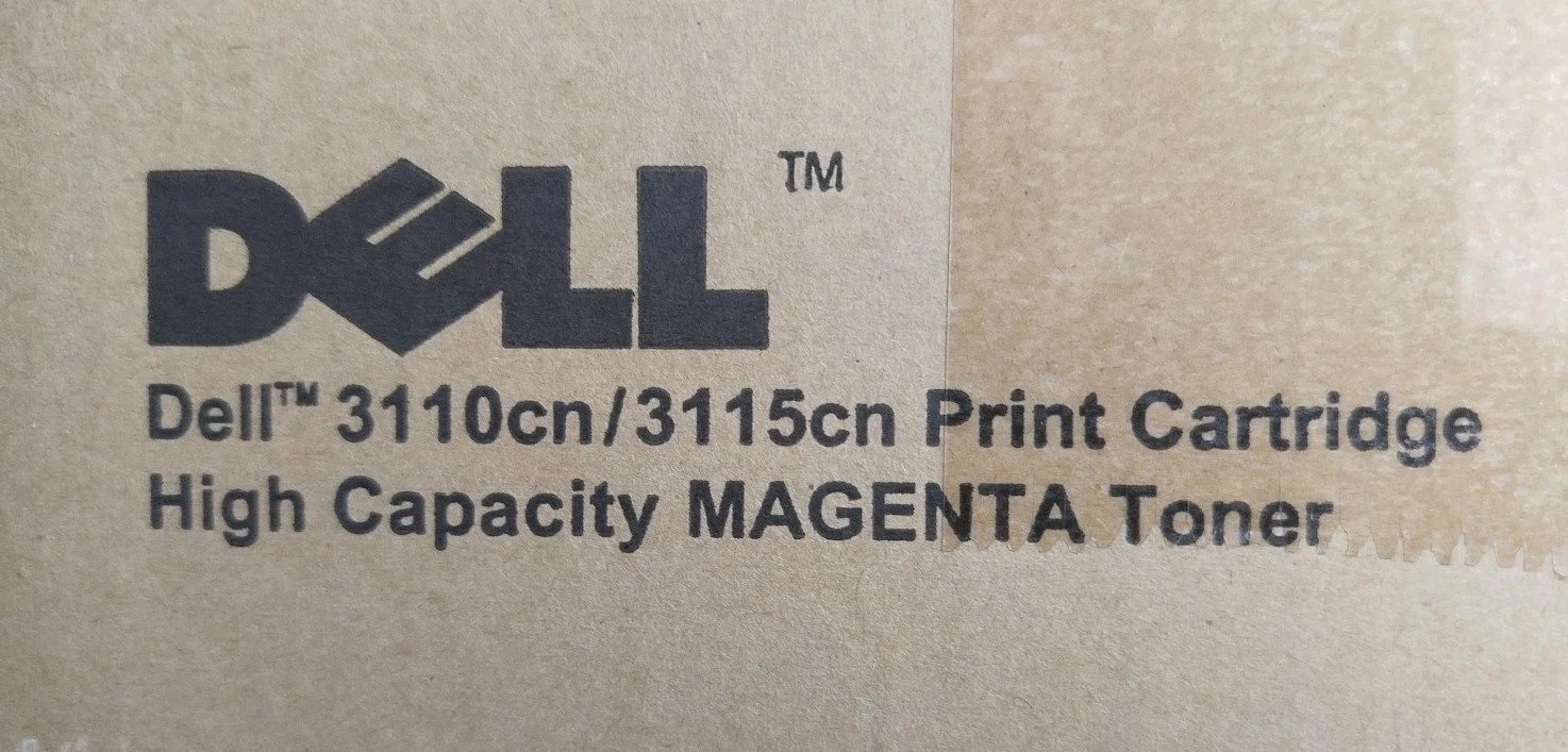 4x Original dell Toner PF030 3110cn/3115cn - CT350452-53-54-55 - CMYK Set – Bild 5