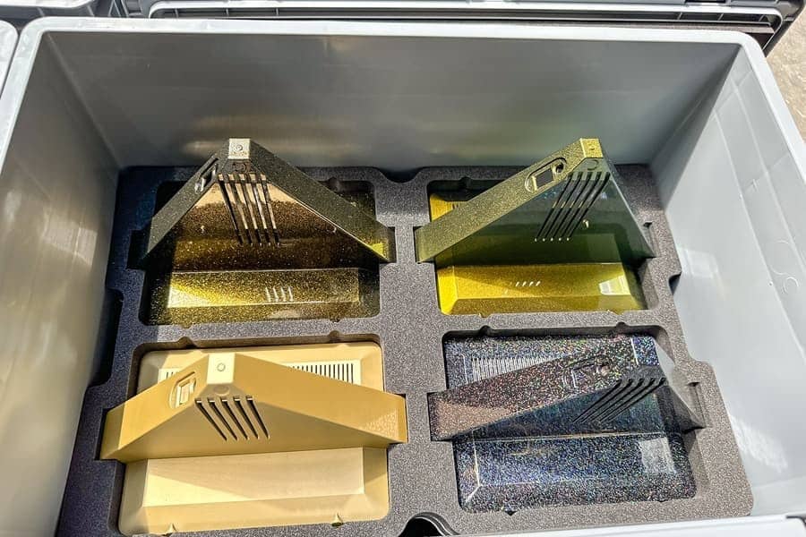 ⛏️ Gehäuserückseite für ZENIQ HUB-Krypto Manager-Glänzender Regenbogen-Neu-RARE! – Bild 2