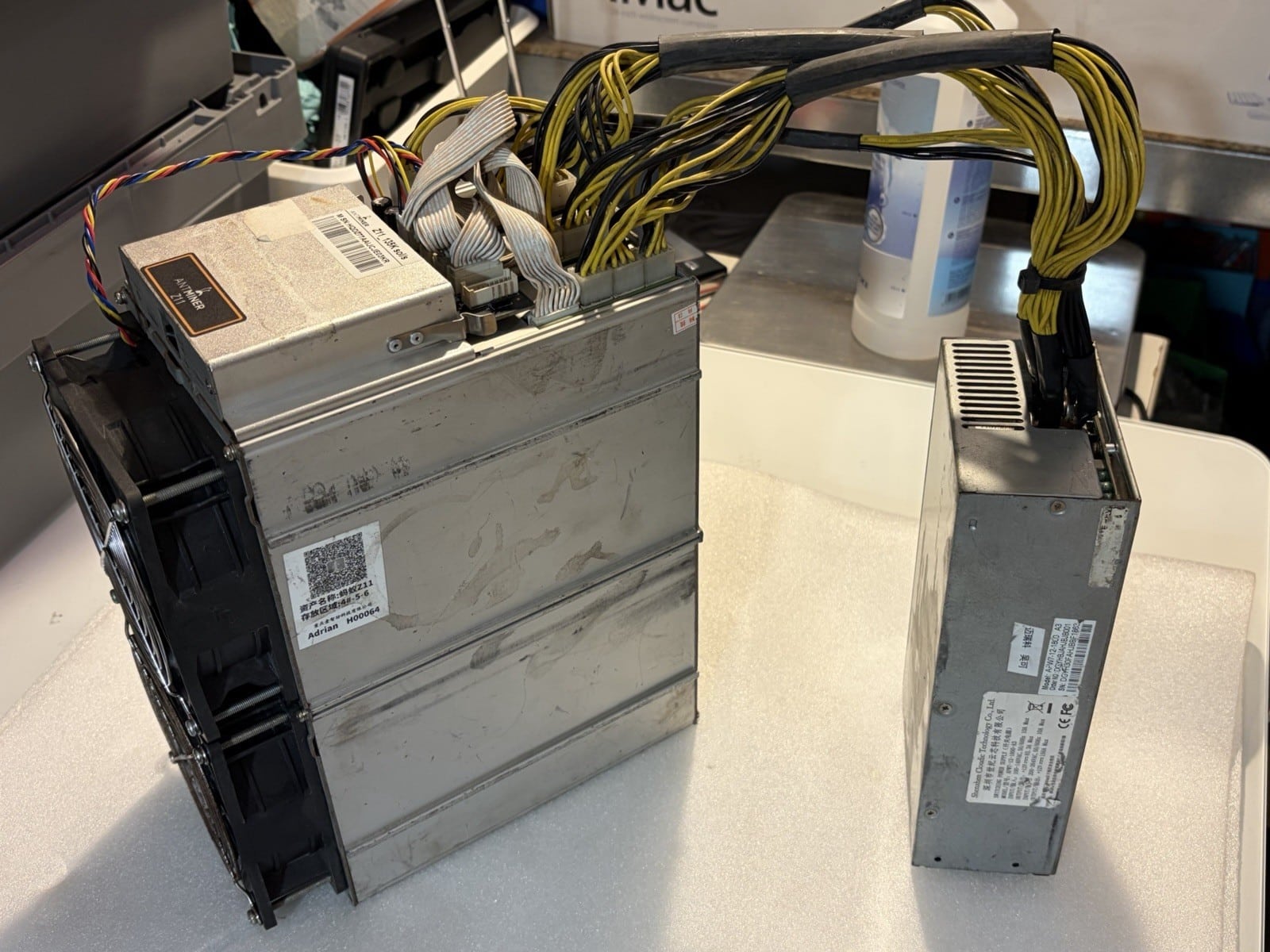 ⛏️ 1x Miningrechner Antminer Bitmain Z11 - 135 KSol/s - up 160 KSol/s ⛏️ – Bild 2