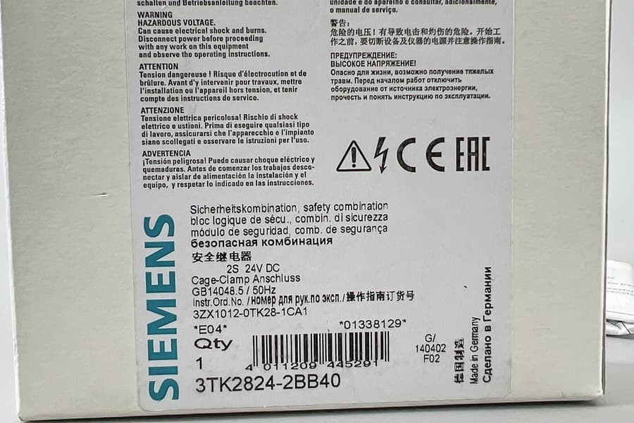 Sicherheitsrelais Siemens 3TK2824-2BB40, E04 – Bild 4