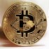 Kryptomünze Bitcoin Münze In Münzkapsel - Gold