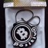 BTC Autoparfum-Autoduft-Diffuser-B Positiv-3D Druck mit Parfum - Schwarz