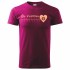 Krypto Bitcoin T-Shirt Shirt Funshirt - Be Positive - Rosa - Größe L