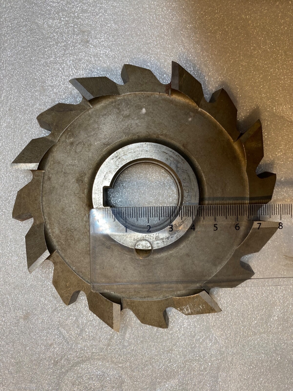 Strasmann Scheibenfräser Ø125x16X32 Schlitzfräser Fräser - HSS - #O1 – Bild 2