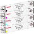 4x Original Canon Toner C-EXV29 - Black, Cyan, Yellow und Magenta