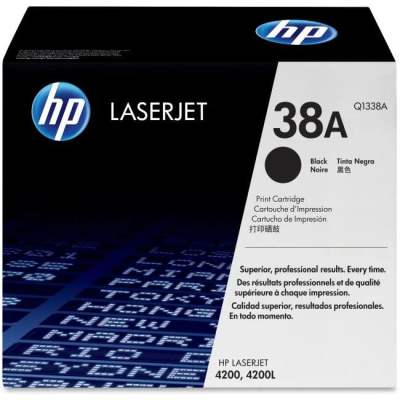 Original HP Toner Q1338A 4200 4200L HP 38A Schwarz - OVP - Neu