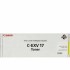 Original Canon Toner C-EXV17 Toner 0261B002 - Yellow - OVP - Neu