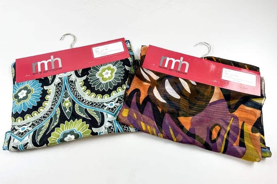 2 Stück Designer‑Schals von Romy Hubegger - Neu & OvP 350€ – Bild 1