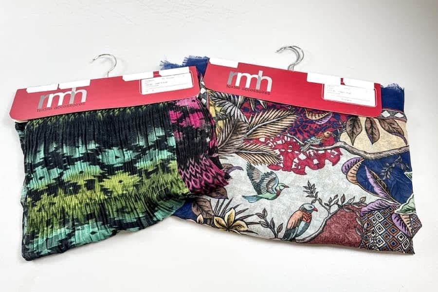 2 Stück Designer‑Schals von Romy Hubegger - Neu & OvP 350€ – Bild 1