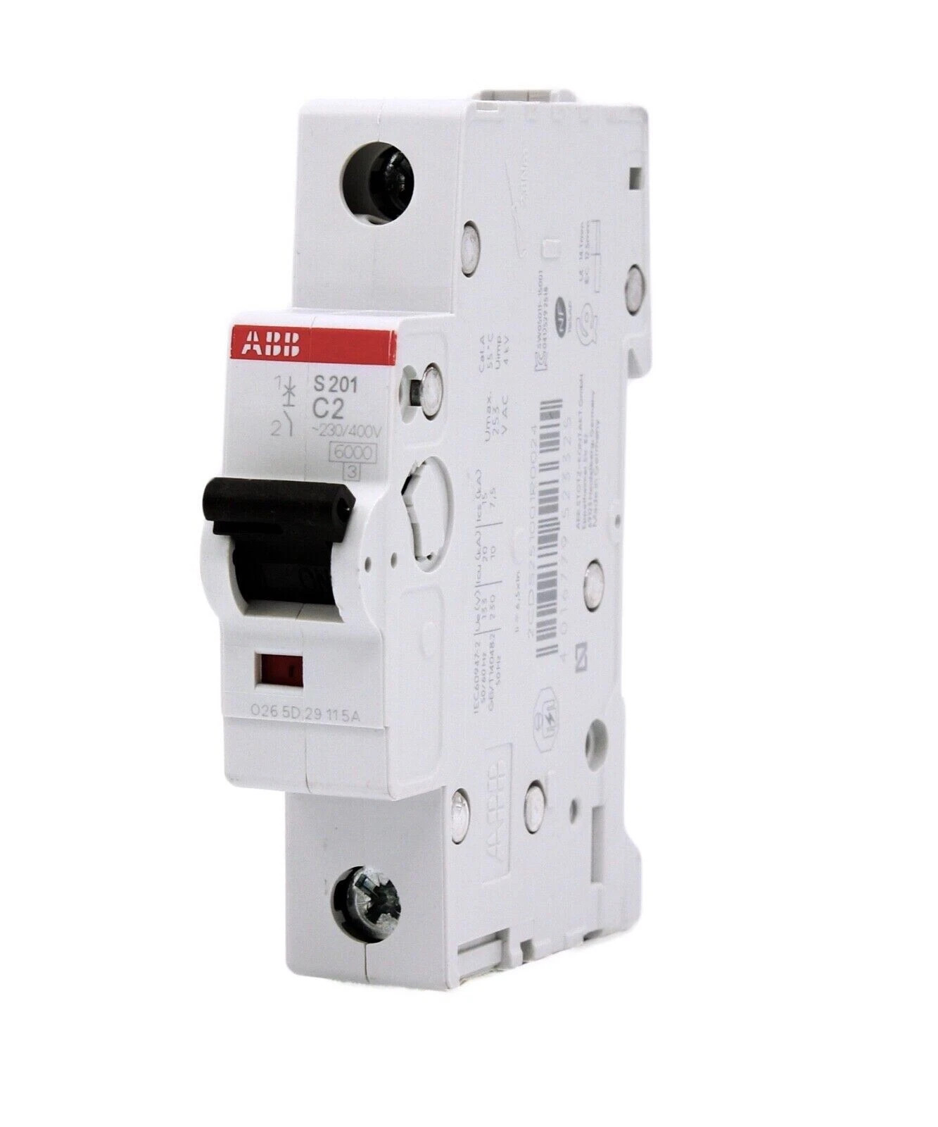 Leitungsschutzschalter ABB S201‑C2A - Serie S200 - 2CDS251001R0024 - Neu ⚡ – Bild 1