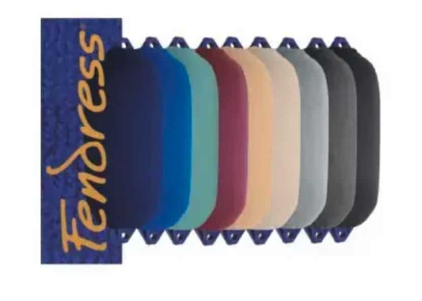 ⚓ Doppelpack Fendress - F4 X 2 Hellgrau - 23x104 cm - OVP - Neu – Bild 8