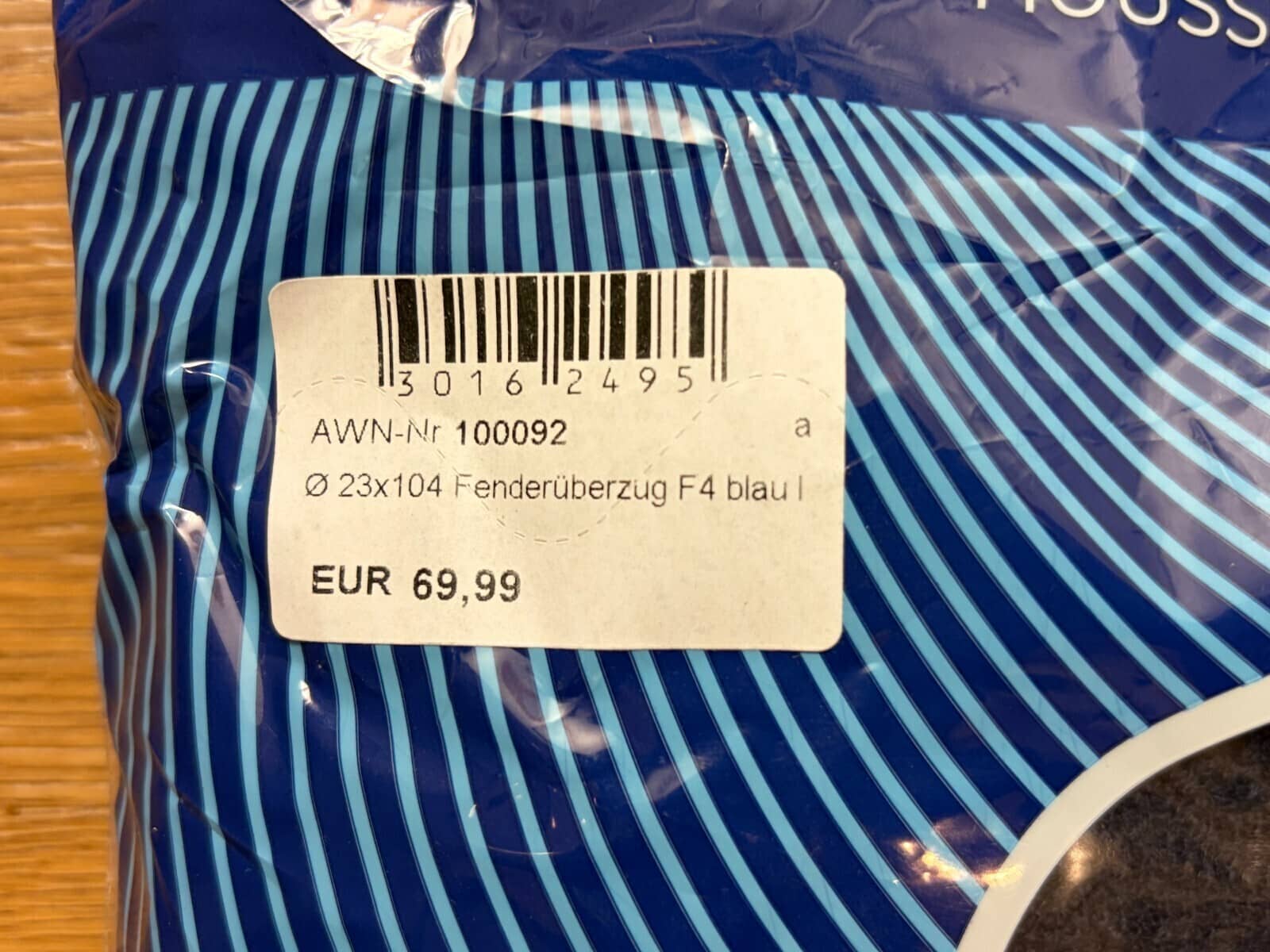 ⚓ Doppelpack Fendress - F4 X 2 Navy - 23x104 cm - OVP - Neu – Bild 5