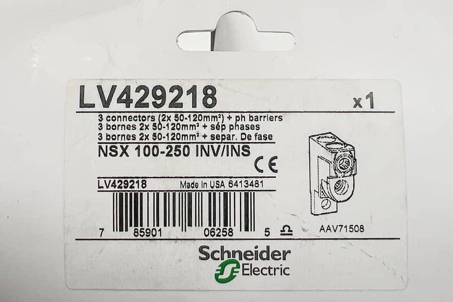 3 stk. Klemmen Schneider Electric LV429218 - NSX 100-250 INV/INS - OVP - Neu ⚡ – Bild 5