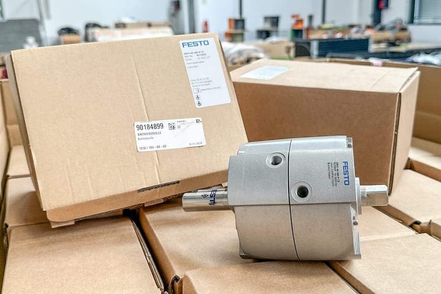 Festo Schwenkantrieb DRVS-40-180-P-CS (Typ DRVS-40-180-P) - OVP - Neu – Bild 4