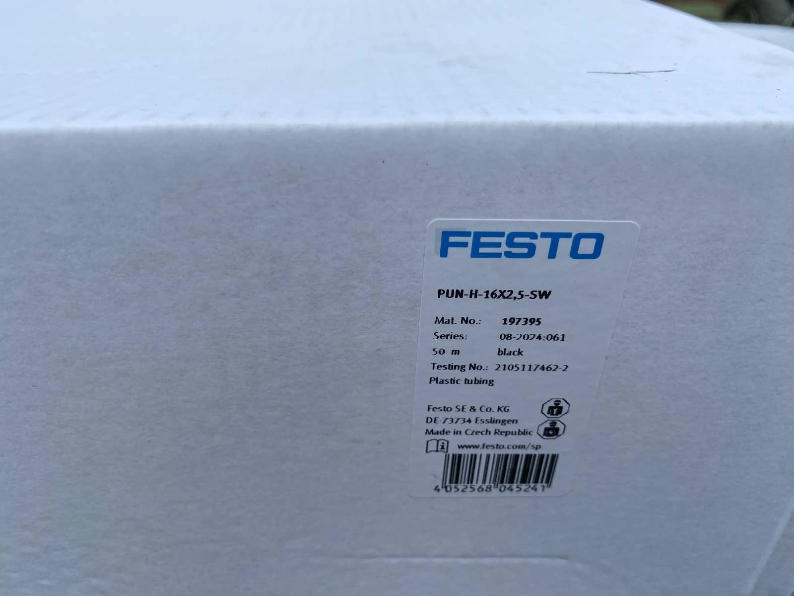 Festo Pneumatikschlauch - PUN-H-16X2,5-SW - Schwarz - 50m - OVP - Neu – Bild 3