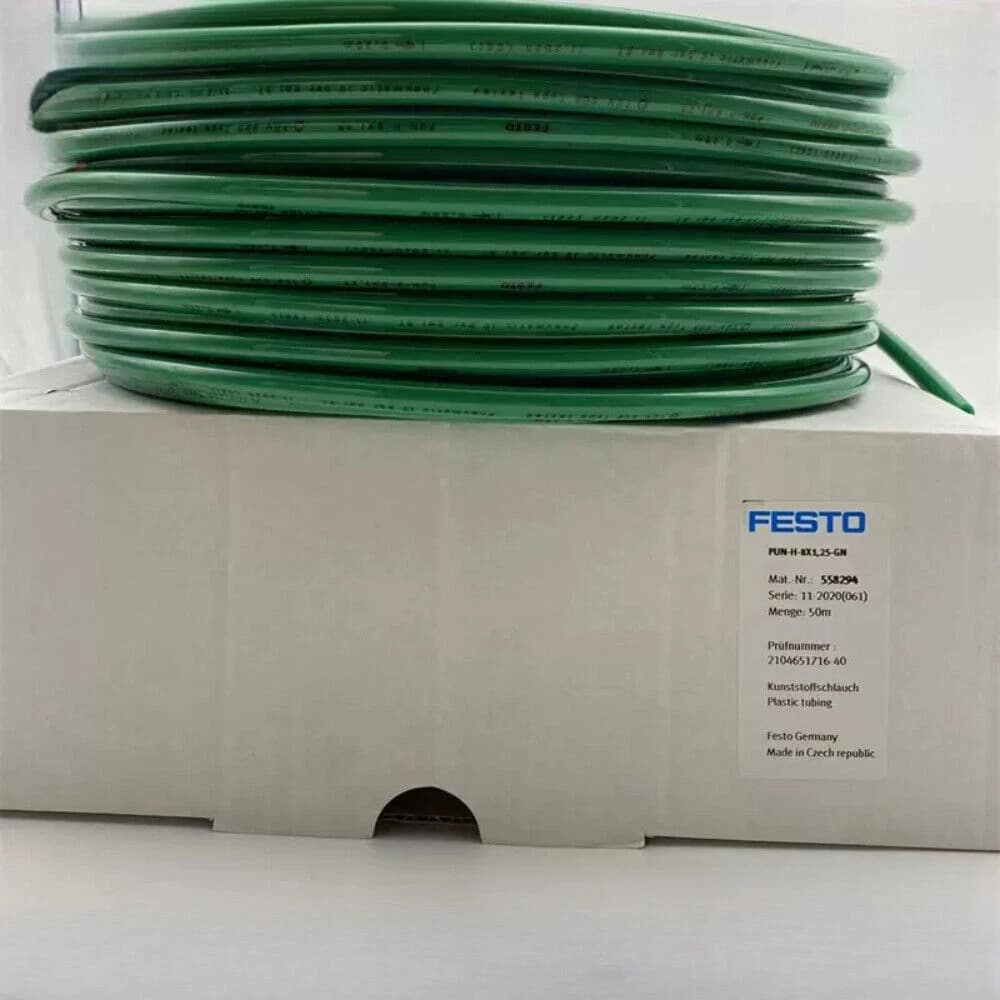 Festo Pneumatikschlauch - PUN-H-8X1,25-GN - Green - 50m - OVP - Neu – Bild 1