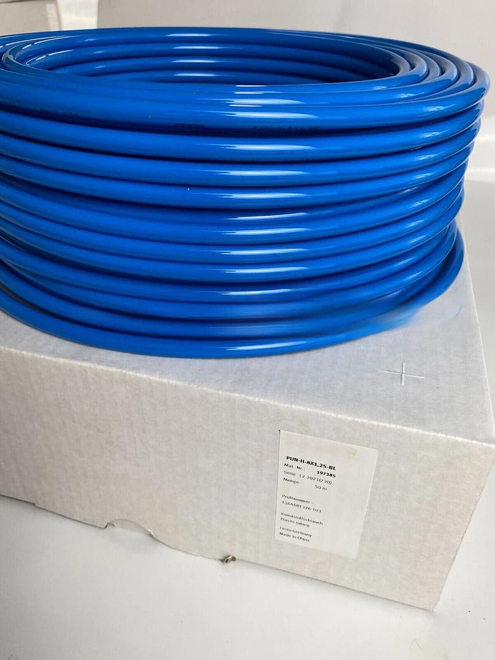 Festo Pneumatikschlauch - PUN-H-8X1,25-BL - Blau - 50m - OVP - Neu – Bild 1