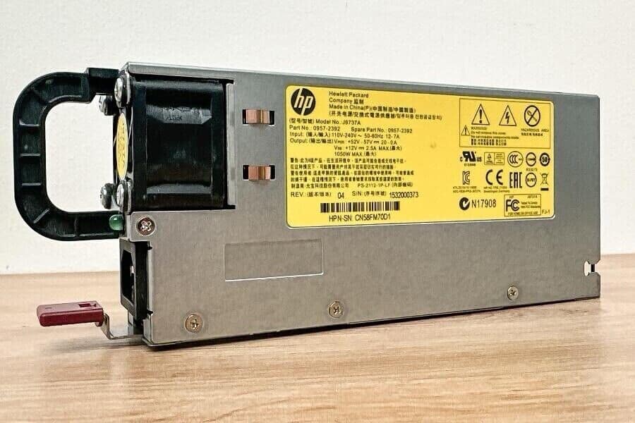⭐ HP 1080W Netzteil Server Stromversorgung PSU J9737A 0957-2392 - Refurbished ⭐ – Bild 1
