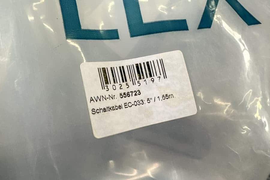 ⚓ Schaltkabel Multiflex EDGE EEC-033 – 5 Fuß (1,55 m) ⚓ - AWN-Nr: 556723 - OVP - Neu – Bild 3