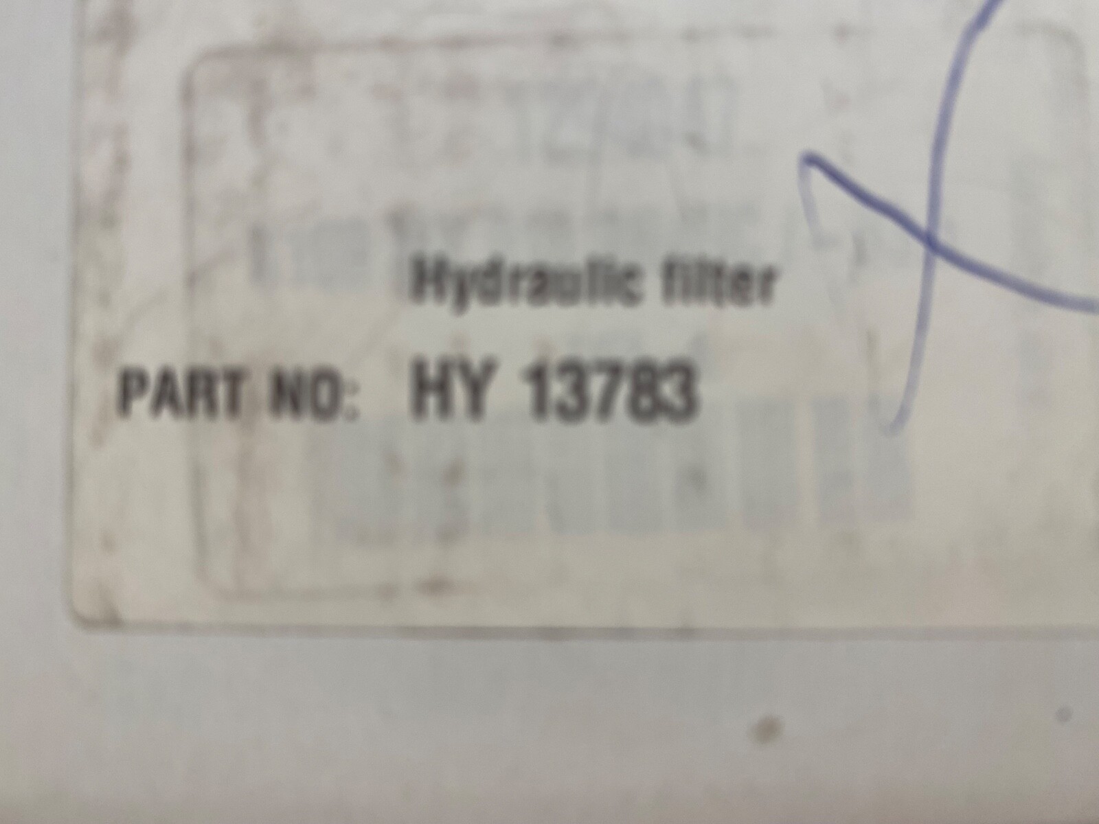 🌀 Hydac HY 13783 - Hydraulikfilterelement 🌀 - OVP - Neu – Bild 3