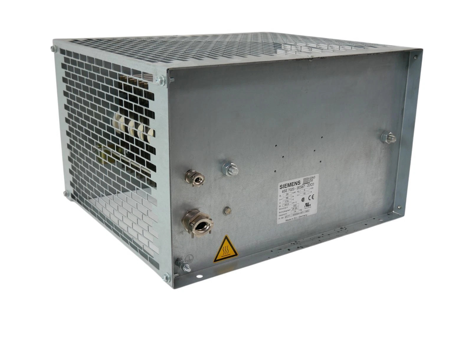 Siemens SINAMICS/SIMOVERT 6SE7023-2ES87-2DC0 -Bremswiderstand (Braking Resistor) – Bild 7