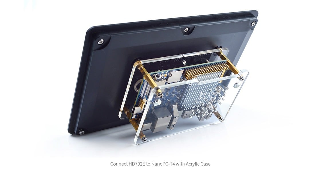 FriendlyElec HD702E - 7-Zoll eDP LCD Display mit kapazitivem Touchscreen, funktioniert mit NanoPC -T4 - OVP - Neu – Bild 8