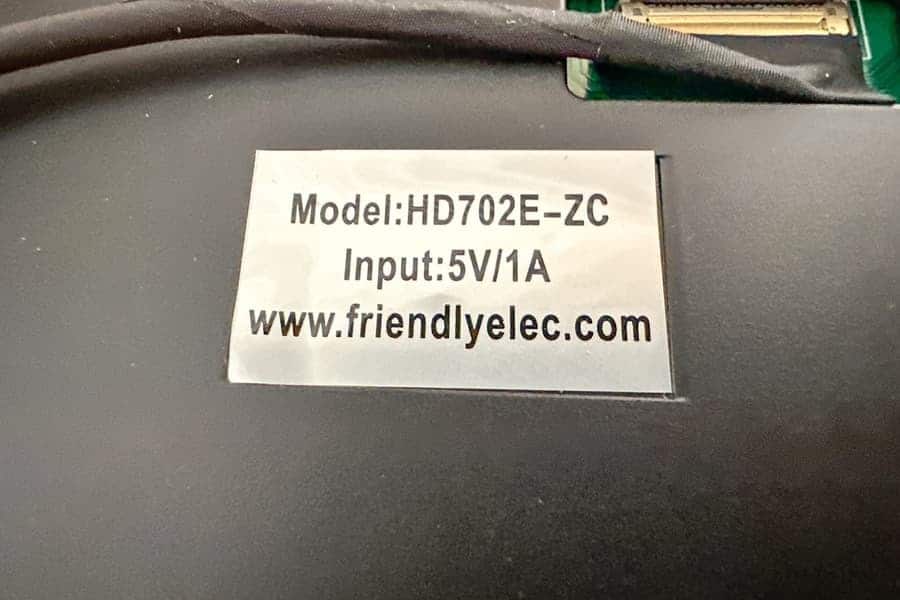 FriendlyElec HD702E - 7-Zoll eDP LCD Display mit kapazitivem Touchscreen, funktioniert mit NanoPC -T4 - OVP - Neu – Bild 12