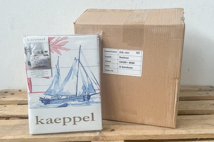 ⚓ Bettwäsche Kaeppel 075/011 Renforce 135/200+80/80 ⚓ - OVP - Neu – Bild 1